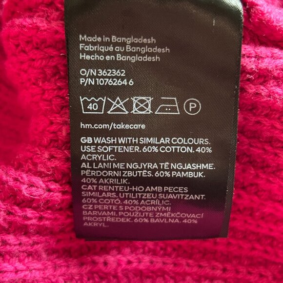 H&M Women's Cotton Blend Cardigan Sweater - Medium Large - Picture 6 of 9